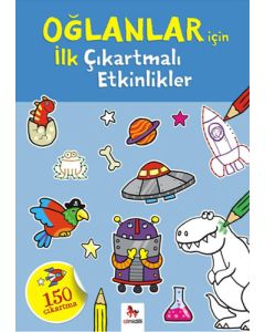 Oğlanlar İçin İlk Çıkartmalı Etkinlikler