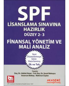 SPF Lisanslama Sınavlarına Hazırlık Düzey 2-3