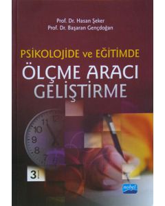 Psikolojide ve Eğitimde Ölçme Aracı Geliştirme