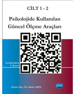 Psikolojide Kullanılan Güncel Ölçme Araçları - Cilt I-II Takım