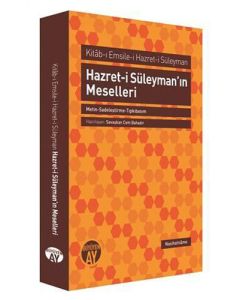Hazret-i Süleyman'ın Meselleri