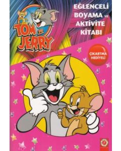 Tom ve Jerry Eğlenceli Boyama ve Aktivite Kitabı 2