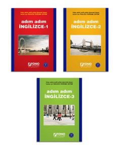 Adım Adım İngilizce - 3 Kitap Set (Sesli Kitap)