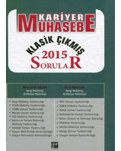 Kariyer Muhasebe Klasik Çıkmış Sorular 2015