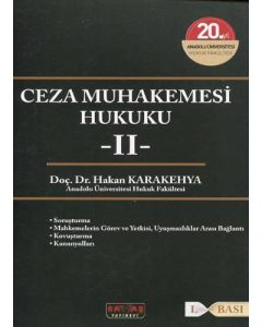 Ceza Muhakemesi Hukuku – 2