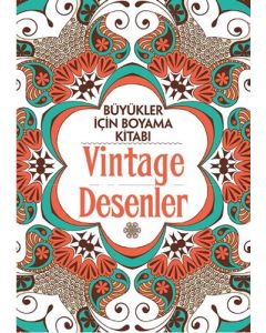 Büyükler İçin Boyama Kitabı - Vintage Desenler