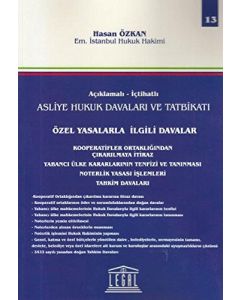 Özel Yasalarla İlgili Davalar - 13. Cilt