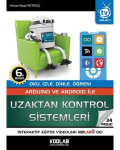 Arduino ve Android İle Uzaktan Kontrol Sistemleri - 34 Proje