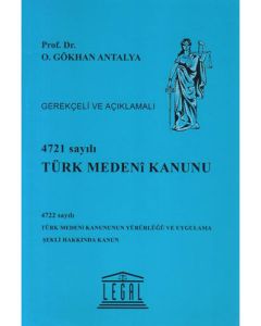 4721 Sayılı Türk Medeni Kanunu (Ciltli)