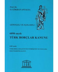 6098 Sayılı Türk Borçlar Kanunu (Ciltli)