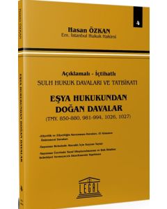 Eşya Hukukundan Doğan Davalar