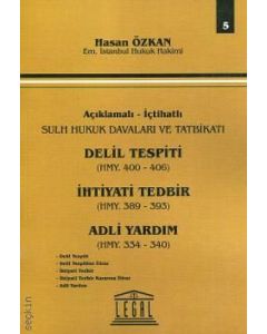 Delil Tespiti, İhtiyati Tedbir Adli Yardım- Seri 5
