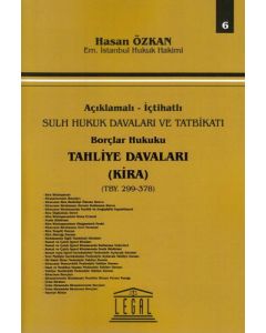 Borçlar Hukuku Tahliye Davaları ( Kira )-Seri 6