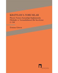 Kratylos 2. Cilt - Kratylos'a Yorumlar