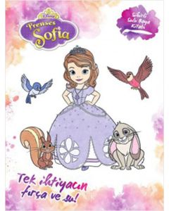 Disney Prenses Sofia Sihirli Sulu Boya Kitabı