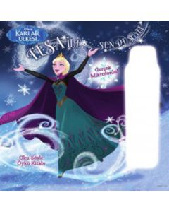 Disney Karlar Ülkesi Elsa ile Sen de Söyle Oku - Söyle Öykü Kitabı