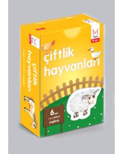 Çiftlik Hayvanları - Bebek Yapbozu (Kutulu)