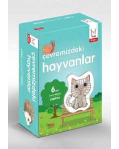 Çevremizdeki Hayvanlar - Bebek Yapbozu (Kutulu)