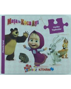 Maşa ile Koca Ayı - Neşeli Yapboz Kitabım