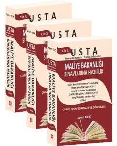 Usta Maliye Bakanlığı Sınavlarına Hazırlık - 3 Kitap Takım