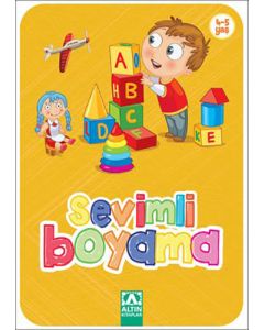 Sevimli Boyama - Sarı