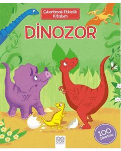 Çıkartmalı Etkinlik Kitabım - Dinozor