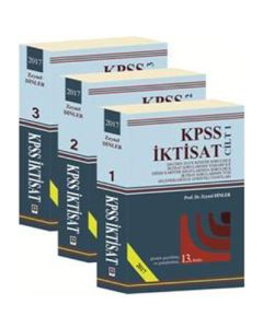 2017 KPSS İktisat 3 Cilt