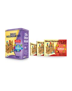 Dikkati Güçlendirme Seti Plus 5 Yaş Kitap