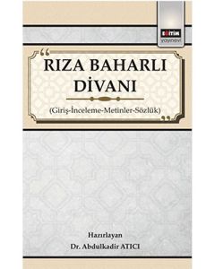 Rıza Baharlı Divanı