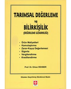 Tarımsal Değerleme ve Bilirkişilik