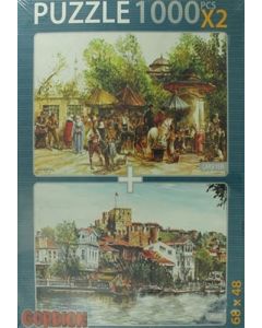 Hisar Çarşı Yeri 2x1000 Puzzle