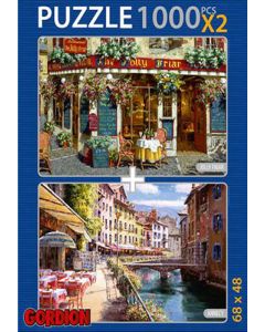 Jolly Friar Annecy 2x1000 Parça Puzzle
