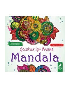 Çocuklar İçin Boyama - Mandala