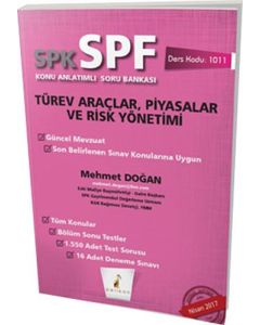 SPK-SPF Türev Araçlar, Piyasalar ve Risk Yönetimi