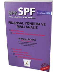 SPK - SPF Finansal Yönetim ve Mali Analiz