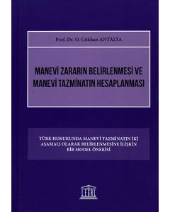 Manevi Zararın Belirlenmesi ve Manevi Tazminatın Hesaplanması (Ciltli)