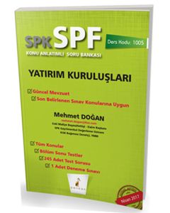 SPK - SPF Yatırım Kuruluşları