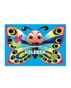 Şekilli Hayvanlar Serisi - Kelebek