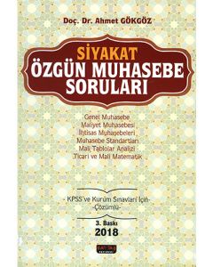 Siyakat Özgün Muhasebe Soruları