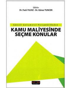 Kamu Maliyesinde Seçme Konular