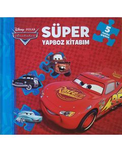 Disney Arabalar - Süper Yapboz Kitabım (Ciltli)