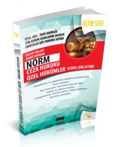 Norm Ceza Hukuku Özel Hükümler Konu Anlatımı
