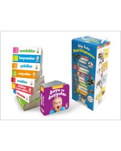 İngilizce Destekli Bilgi Dolu Minik Kütüphanem (9 Kitap - Mavi Kutu)