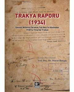 Trakya Raporu (1934)