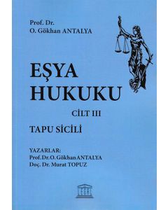 Eşya  Hukuku Cilt III