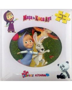 Maşa ile Koca Ayı - İlk Yapboz Kitabım (Ciltli)