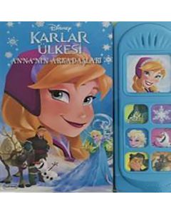 Disney Karlar Ülkesi - Anna'nın Arkadaşları (Sesli Kitap) Ciltli