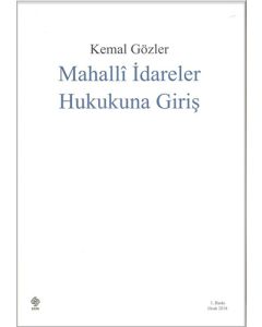 Mahalli İdareler Hukukuna Giriş