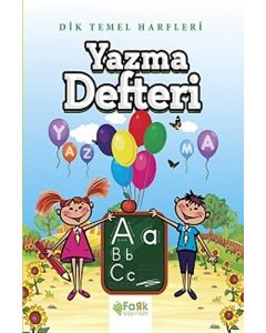 Dik Temel Harfleri Yazma Defteri