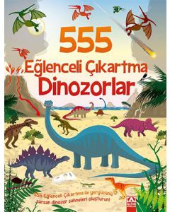 555 Eğlenceli Çıkartma - Dinozorlar